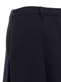 PRADA Multi Slit Skirt Blue