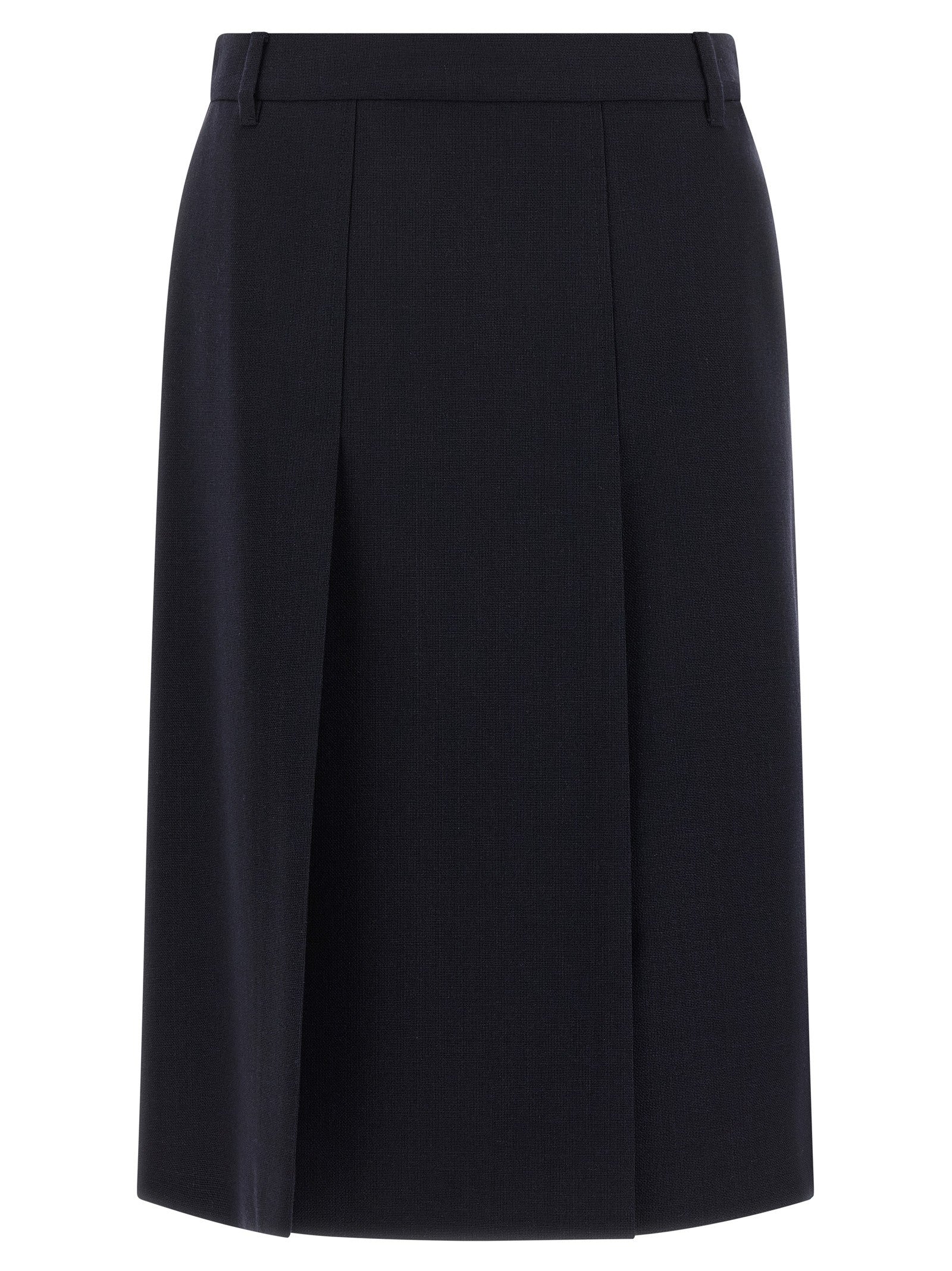 PRADA Multi Slit Skirt Blue