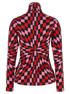 Goldbergh Multicolor Chesu Ski Jersey Red
