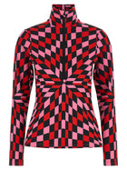 Goldbergh Multicolor Chesu Ski Jersey Red