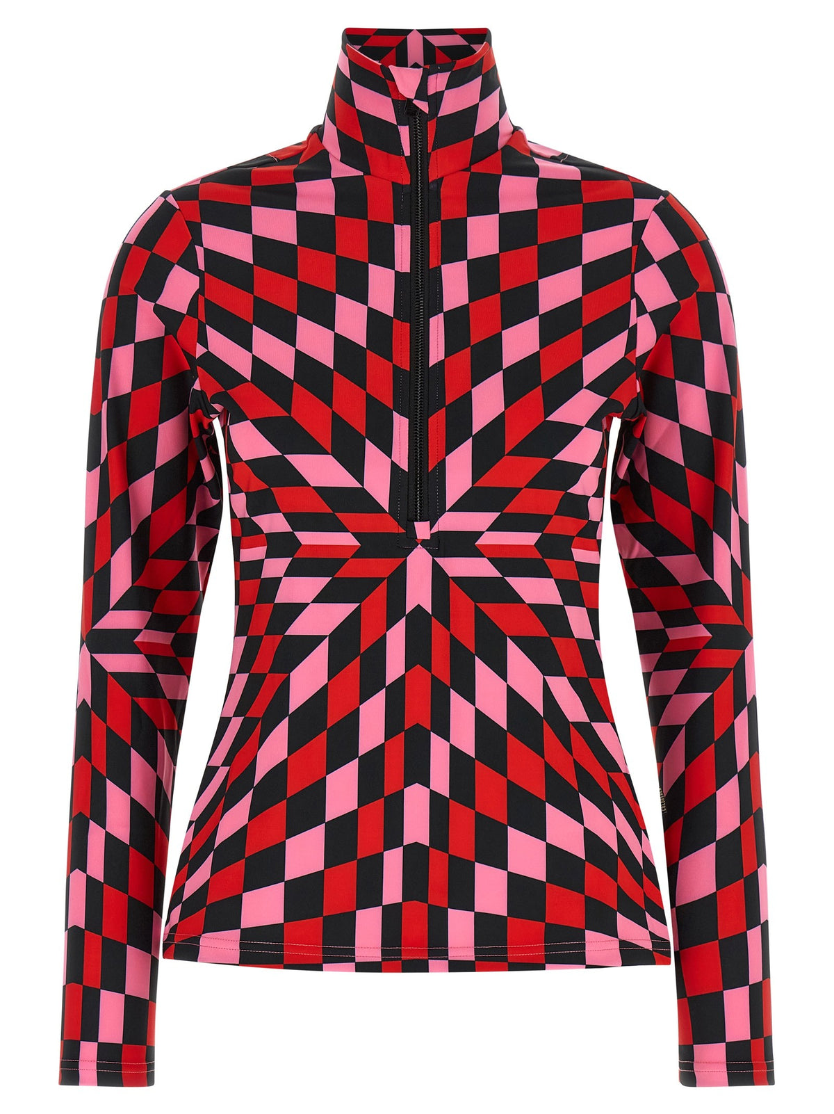 Goldbergh Multicolor Chesu Ski Jersey Red