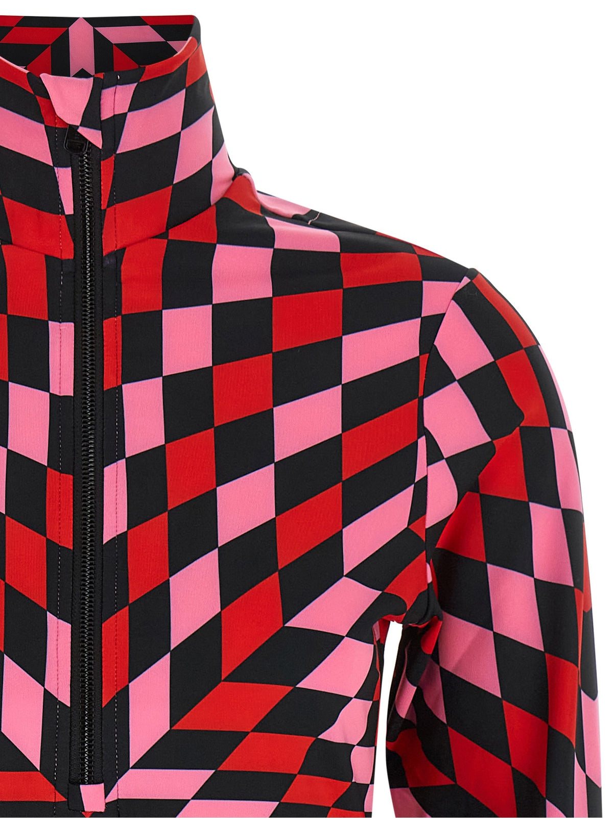 Goldbergh Multicolor Chesu Ski Jersey Red