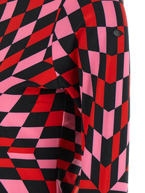 Goldbergh Multicolor Chesu Ski Jersey Red
