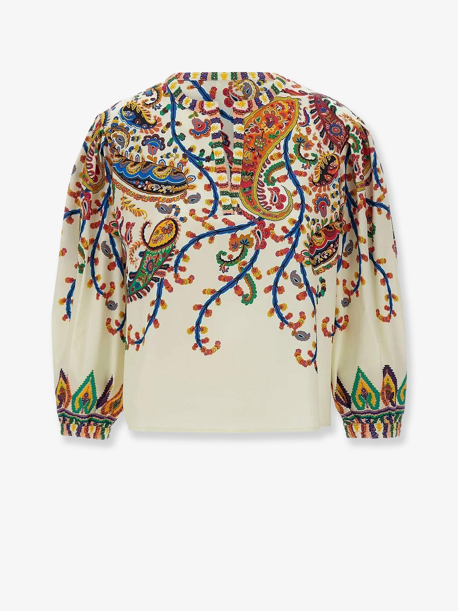 Etro Women's Multicolor Cotton Shirt Gold