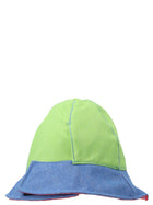SUNNEI Multicolor Denim Bucket Hat Gold, view 3