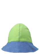 SUNNEI Multicolor Denim Bucket Hat Gold, view 2