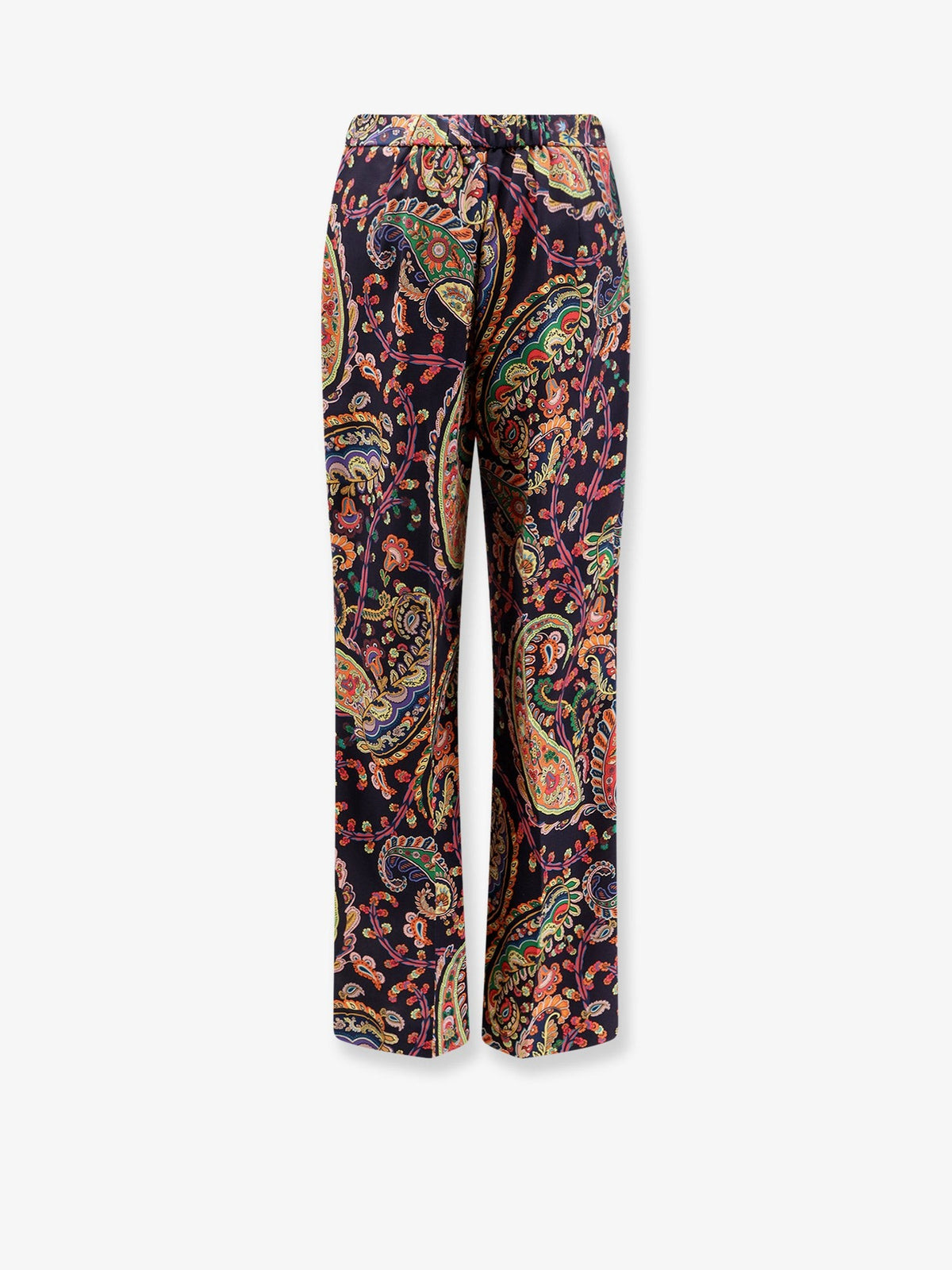 ETRO Women's Multicolor Fabric Trousers Gold, view 2