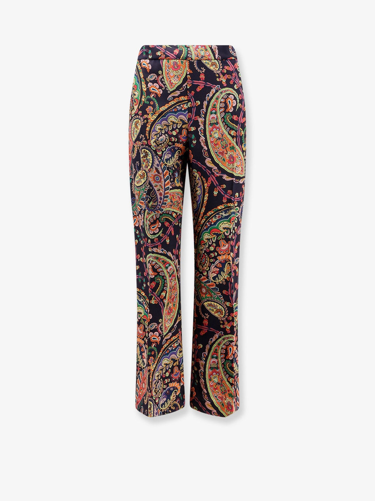 ETRO Women's Multicolor Fabric Trousers Gold