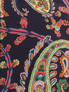 ETRO Women's Multicolor Fabric Trousers Gold, view 3