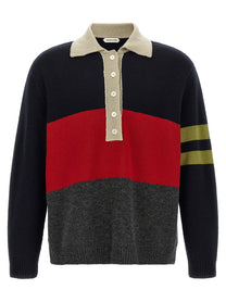 NAMACHEKO Multicolor Gareth Polo Shirt Gold