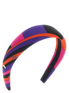 Emilio Pucci Multicolor Iride Headband Gold