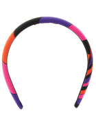 Emilio Pucci Multicolor Iride Headband Gold