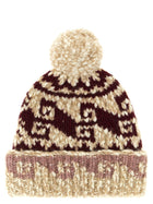 Moncler Grenoble Multicolor Pon Pon Beanie Gold