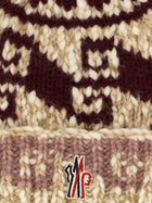 Moncler Grenoble Multicolor Pon Pon Beanie Gold