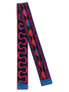 Emilio Pucci Multicolor Print Mix Scarf Gold
