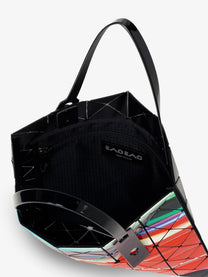 Bao Bao Issey Miyake Women's Multicolor Pvc Shoulder Bag Red