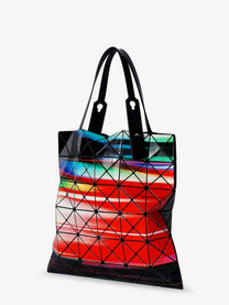 Bao Bao Issey Miyake Women's Multicolor Pvc Shoulder Bag Red