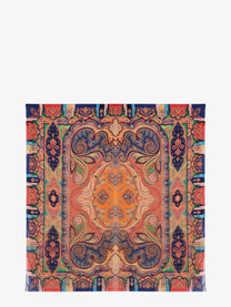 Etro Women's Multicolor Silk Foulard Gold