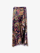 ETRO Women's Multicolor Viscose Skirt Gold