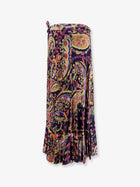 ETRO Women's Multicolor Viscose Skirt Gold