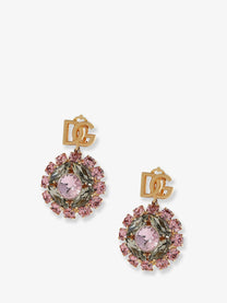 Dolce &amp; Gabbana Women's Multicolored Brass Earrings Gold Dolce &amp; Gabbana