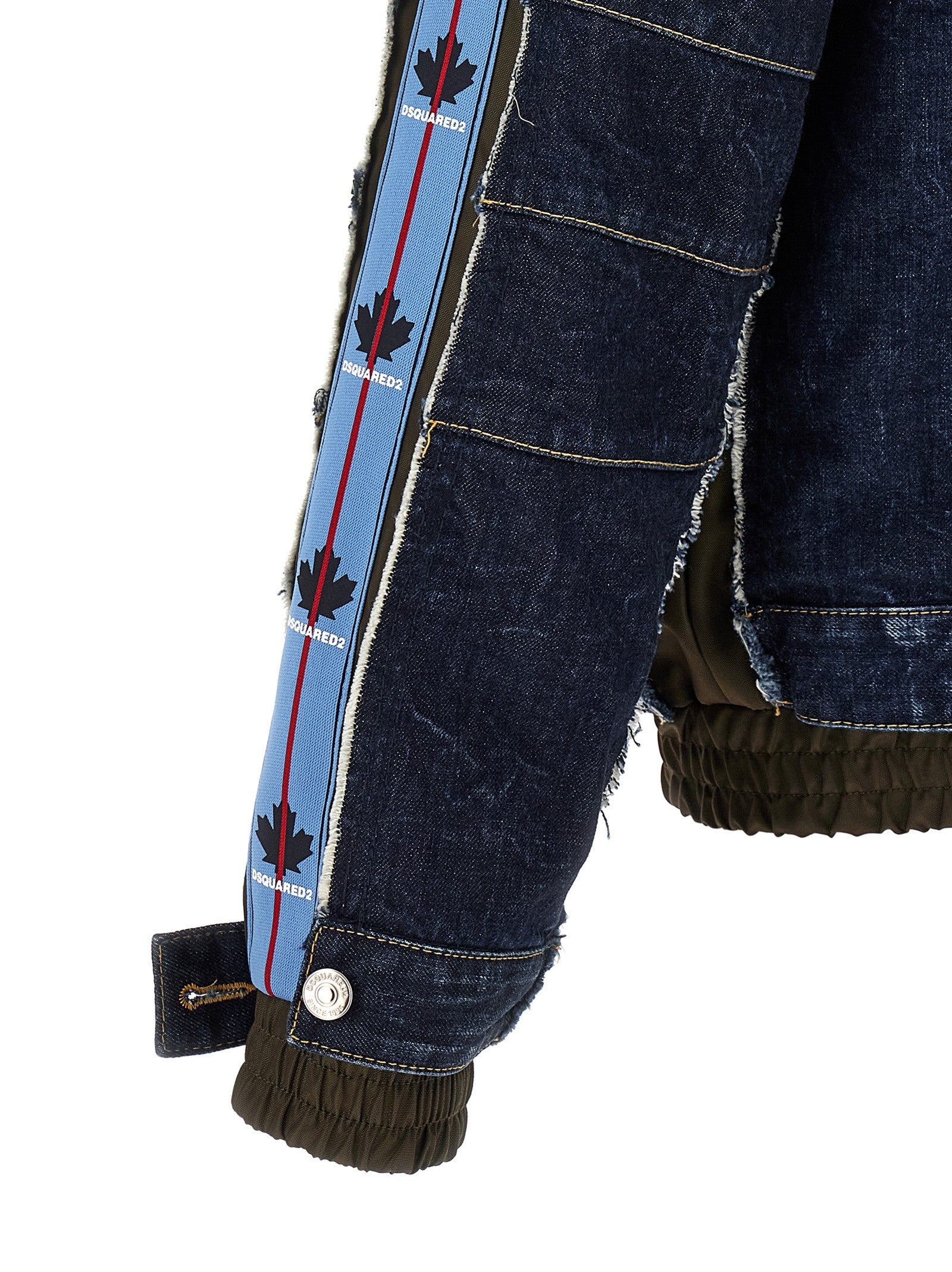 Dsquared2 Multilayer Denim Jacket Blue