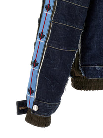 Dsquared2 Multilayer Denim Jacket Blue