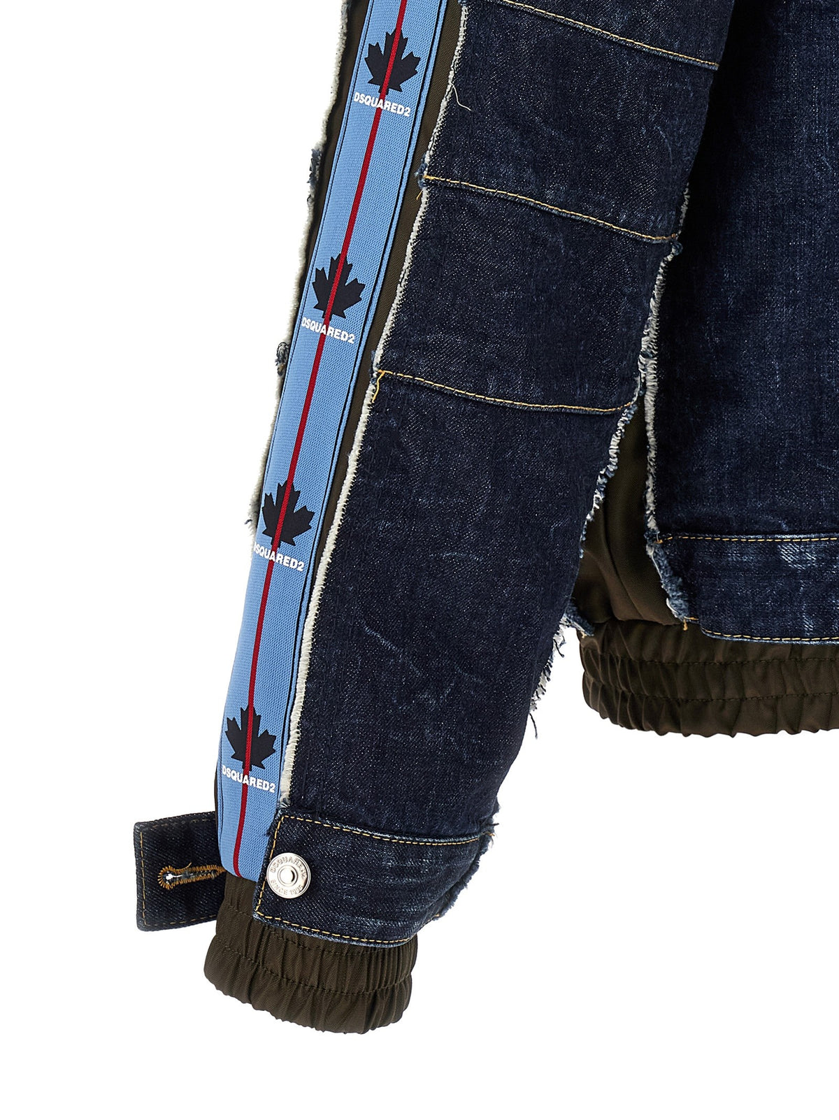 Dsquared2 Multilayer Denim Jacket Blue, view 4