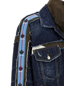 Dsquared2 Multilayer Denim Jacket Blue