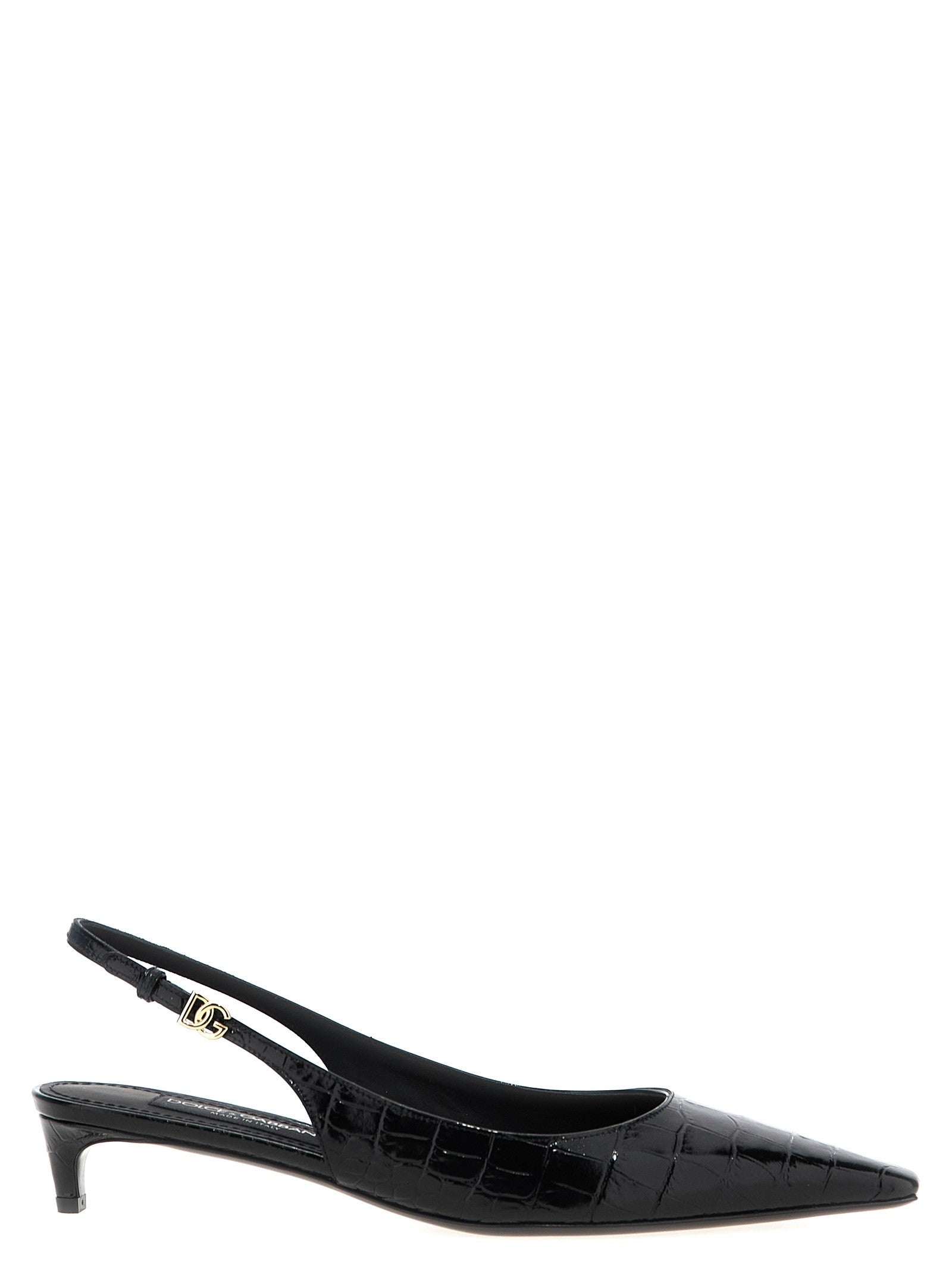 Dolce &amp; Gabbana Mun Slingback Black
