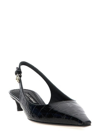 Dolce &amp; Gabbana Mun Slingback Black