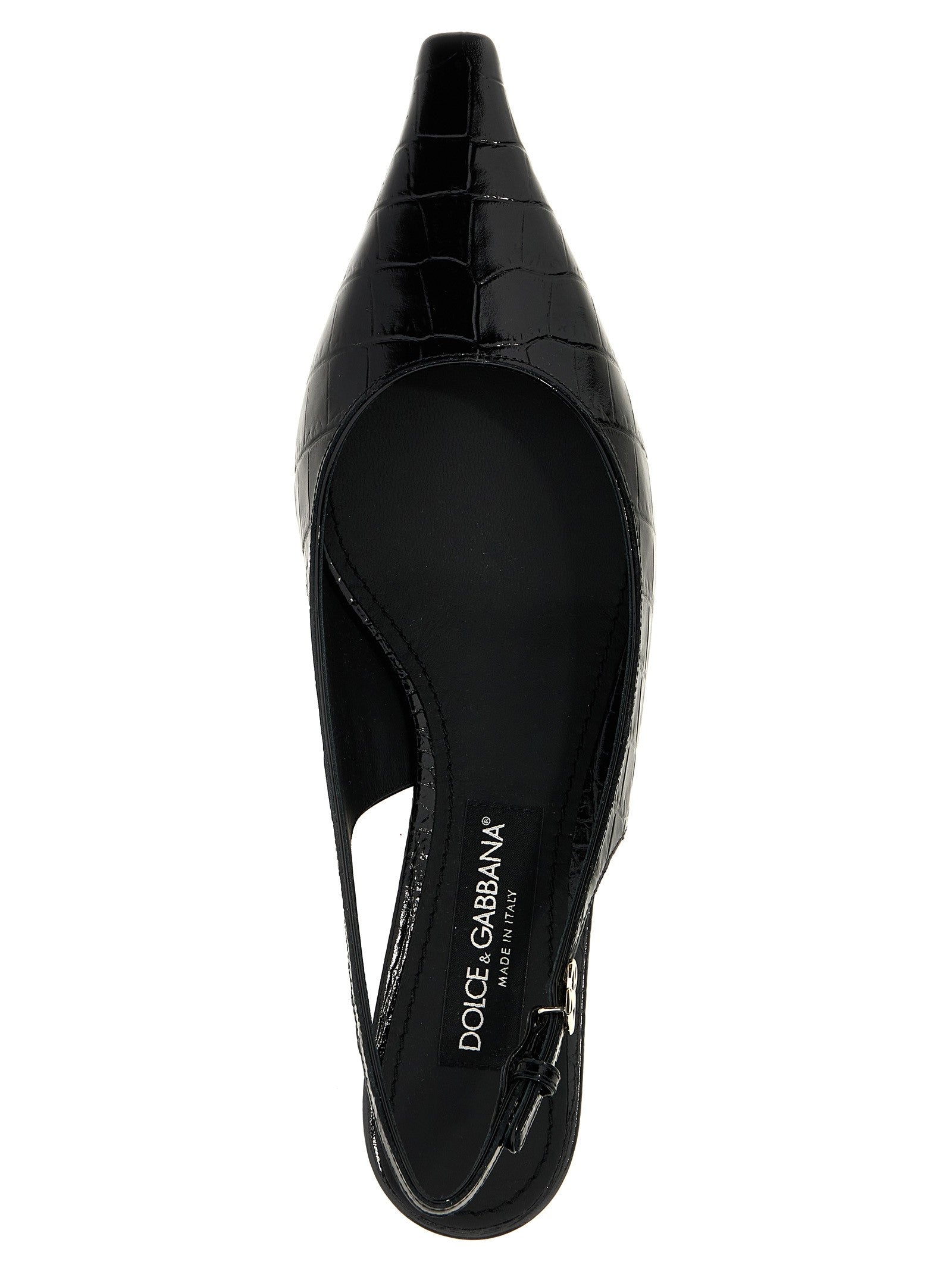 Dolce &amp; Gabbana Mun Slingback Black