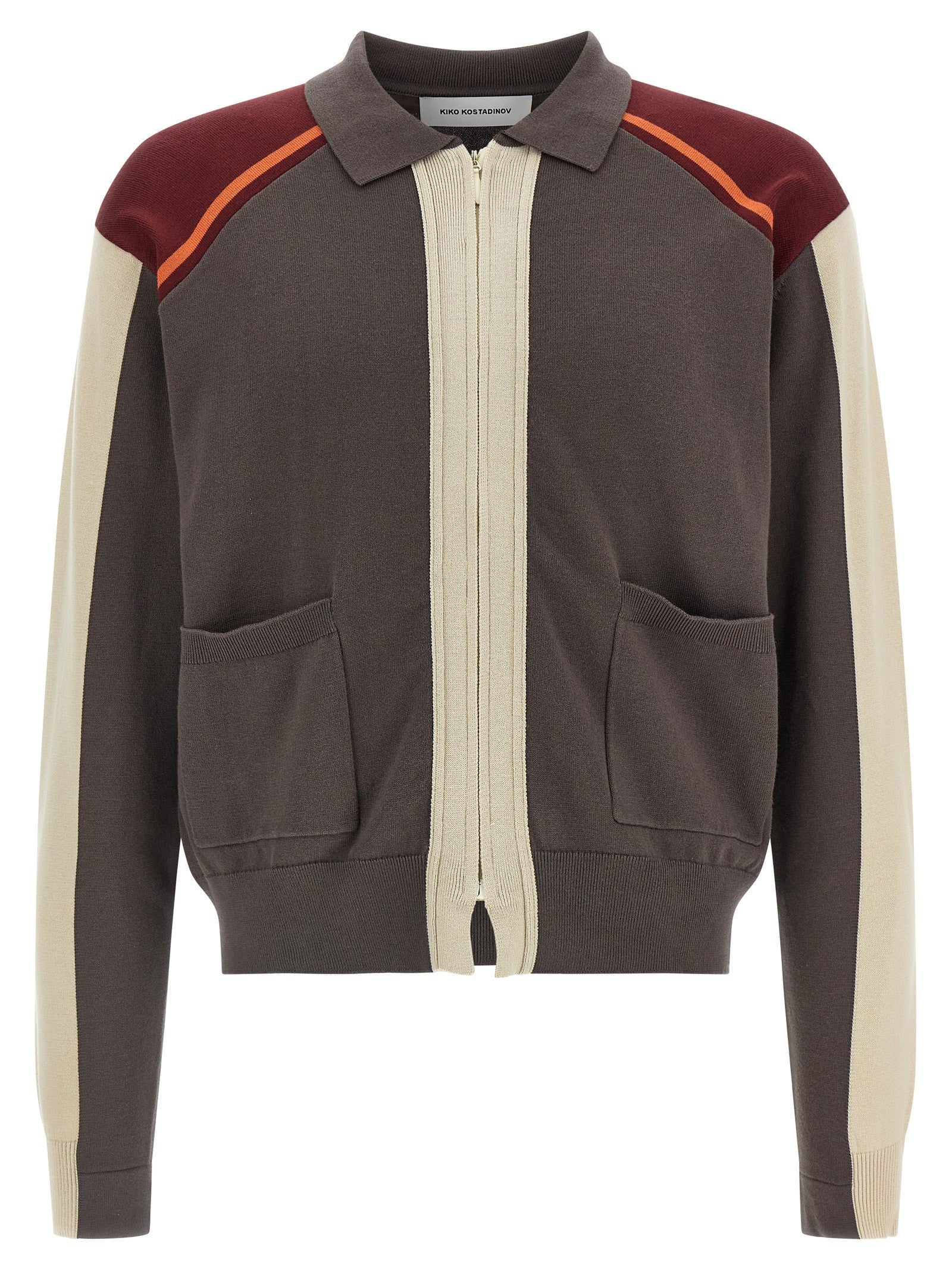 Kiko Kostadinov Munno Knit Cardigan Gold