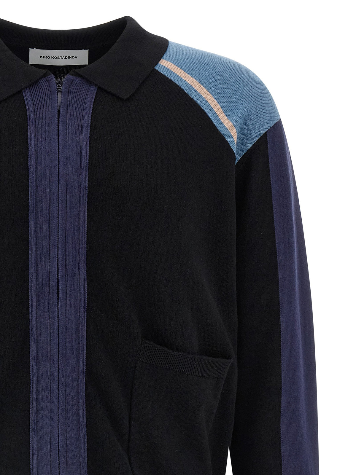 Kiko Kostadinov Munno Knit Cardigan Blue