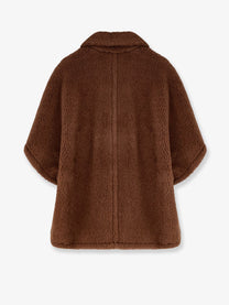 Max Mara Women's Cashmere and Silk Cape Brown