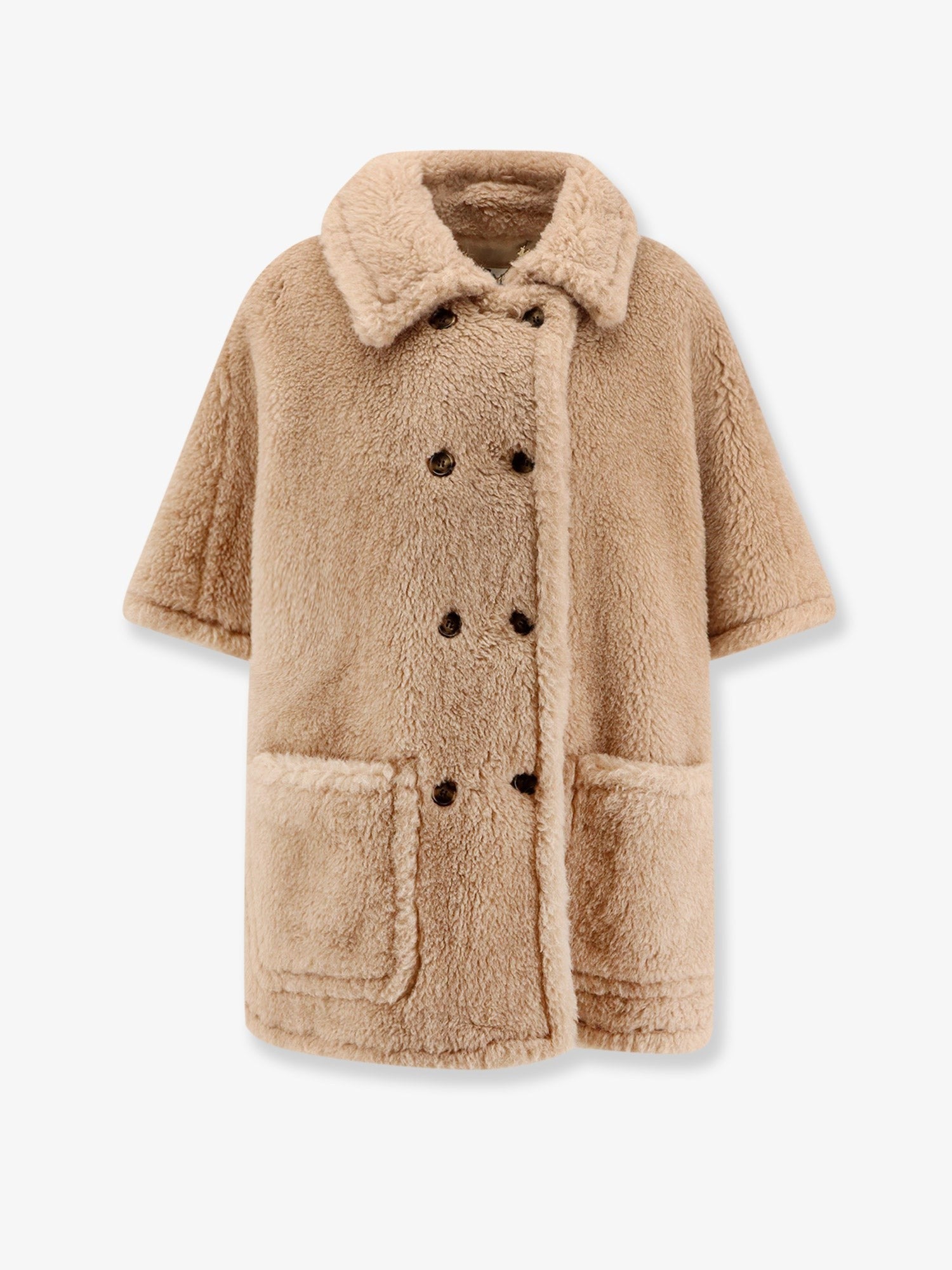 Max Mara Women's Cashmere and Silk Cape Beige