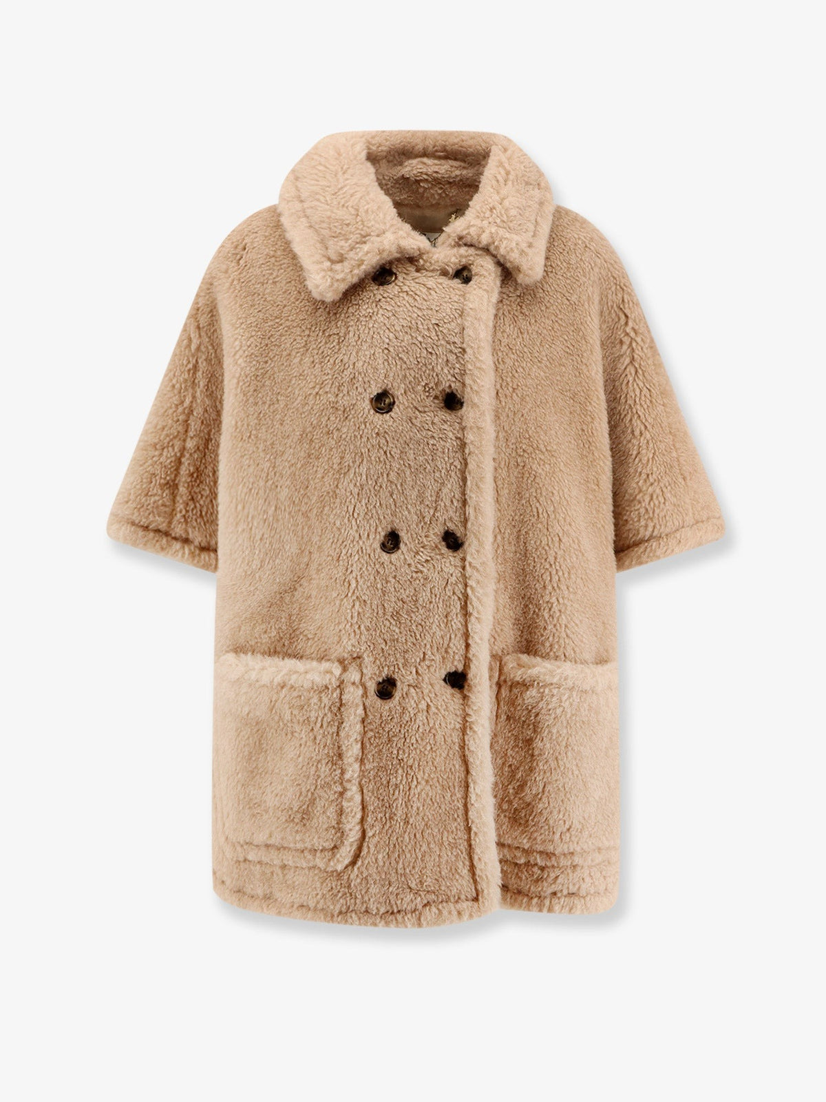 Max Mara Women's Cashmere and Silk Cape Beige
