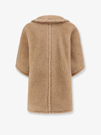 Max Mara Women's Cashmere and Silk Cape Beige