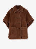 Max Mara Women's Cashmere and Silk Cape Brown