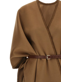 Max Mara Mxacolomba Cape Beige