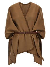 Max Mara Mxacolomba Cape Beige