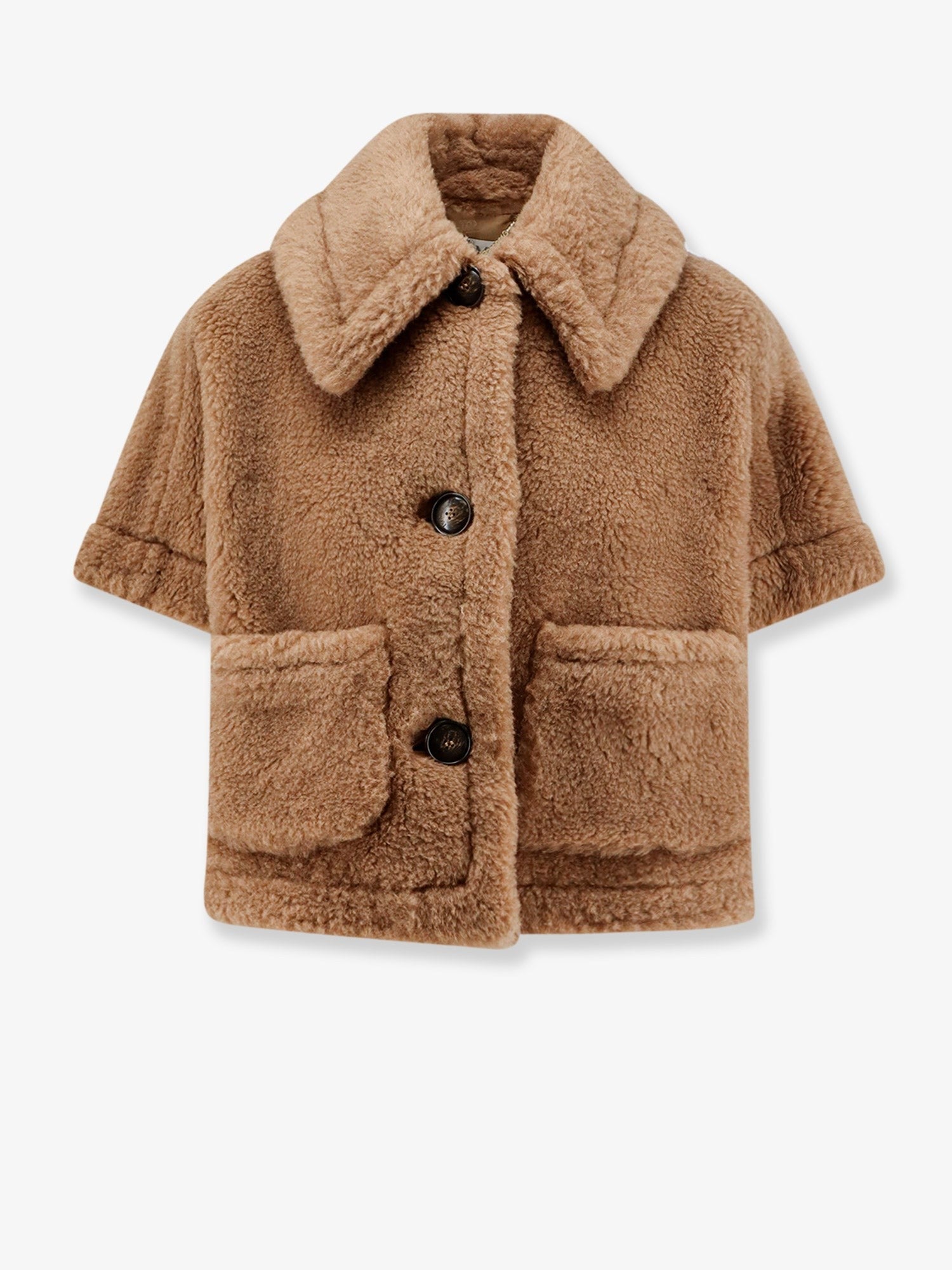 Max Mara Women's Camel Hair and Silk Coat Beige
