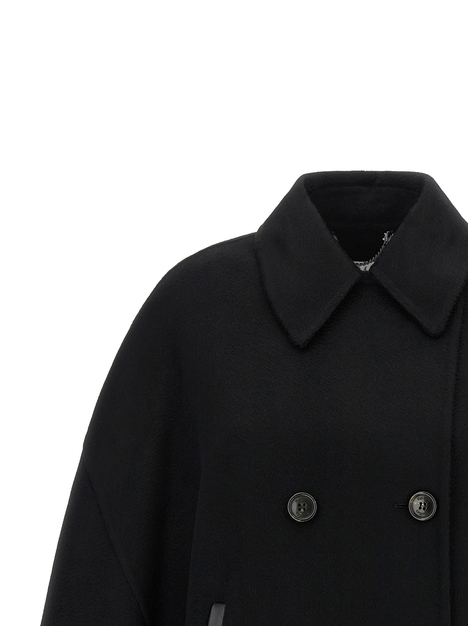 Max Mara Mxaospite Cape Black