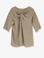 Max Mara Women's Mxegattini Silk Top Beige, view 2