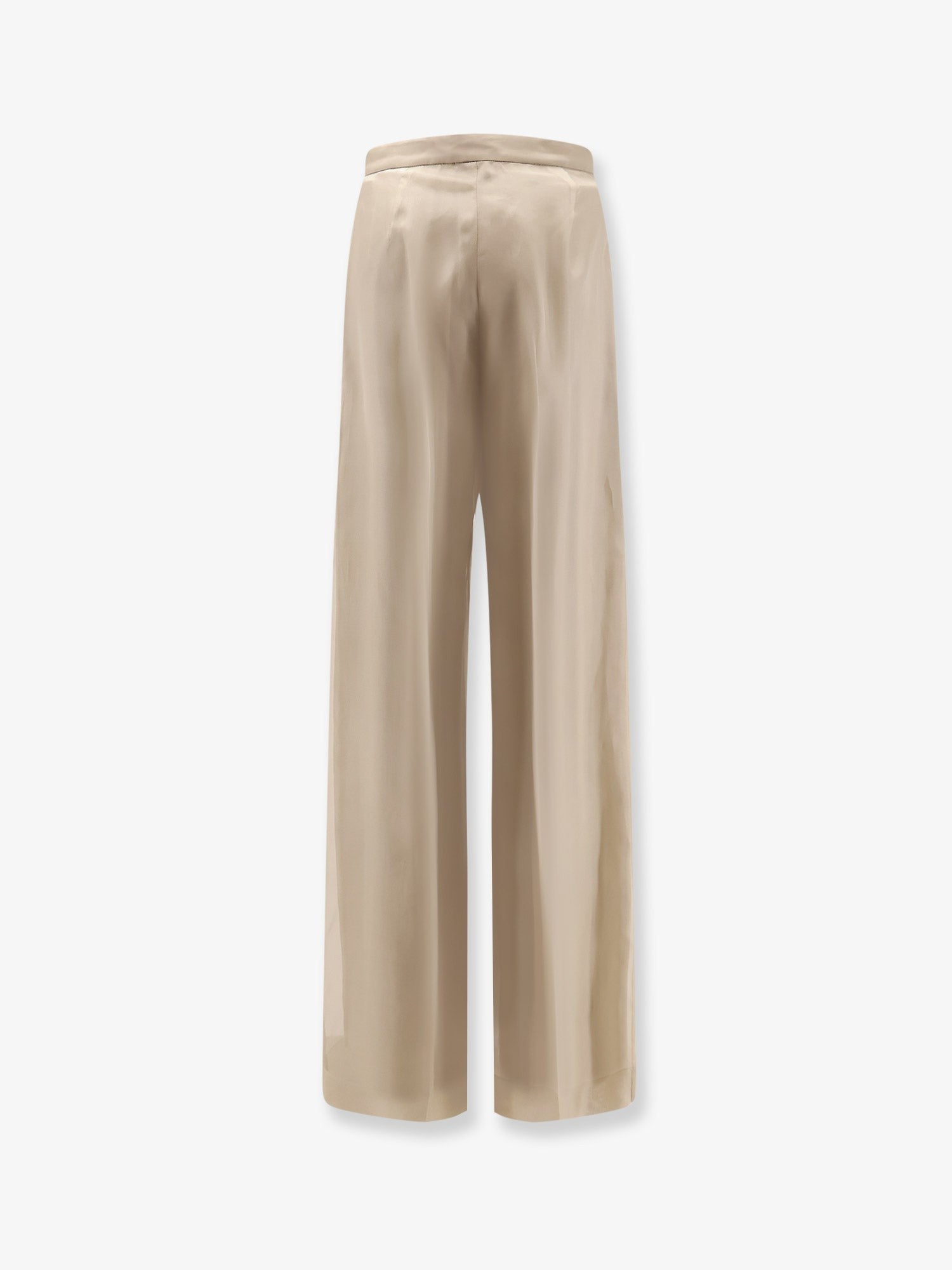 Max Mara Women's Mxeolivi Silk Trousers Beige