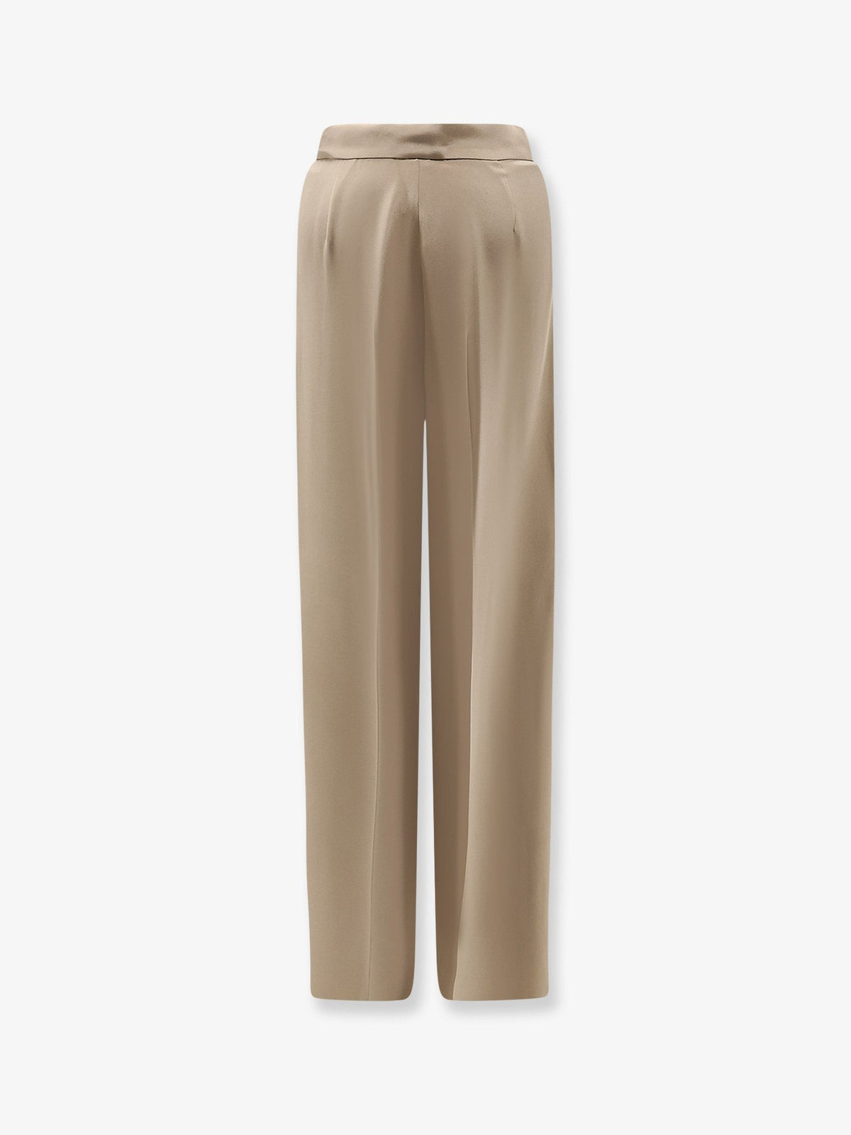 Max Mara Women's Mxepalanca Silk Trousers Beige, view 2