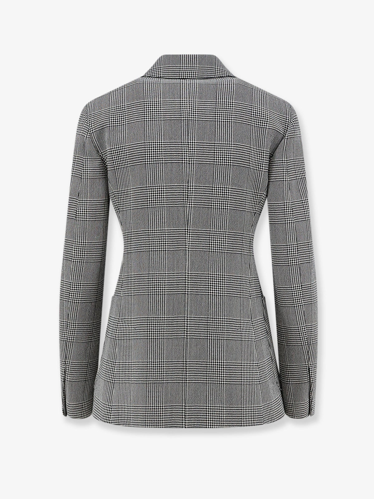 Max Mara Women's Mxmaccordo Double Breasted Virgin Wool Blazer White, view 2