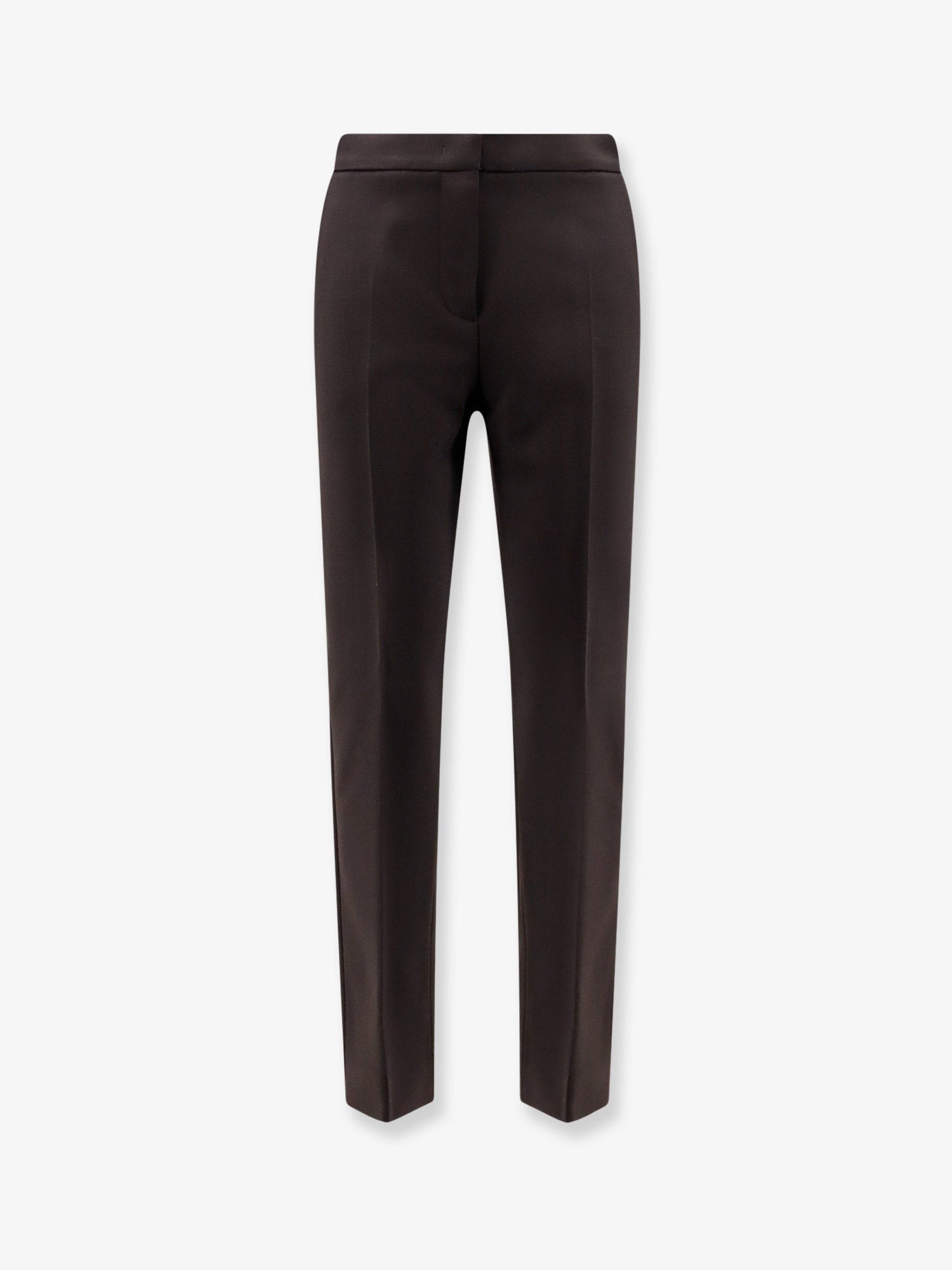 Max Mara Women's Mxmacino Stretch Virgin Wool Trousers Black