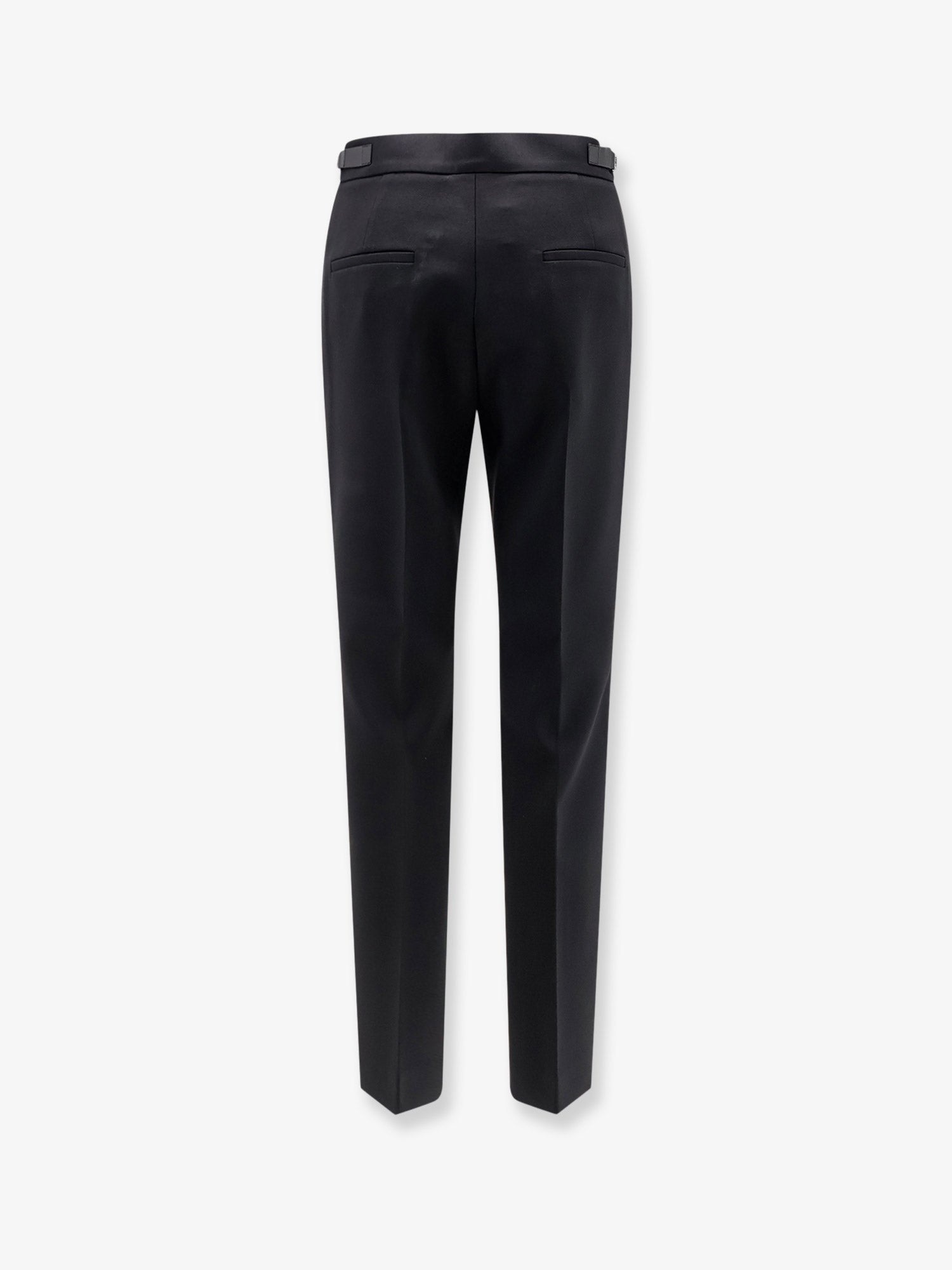Max Mara Women's Mxmacino Stretch Virgin Wool Trousers Black