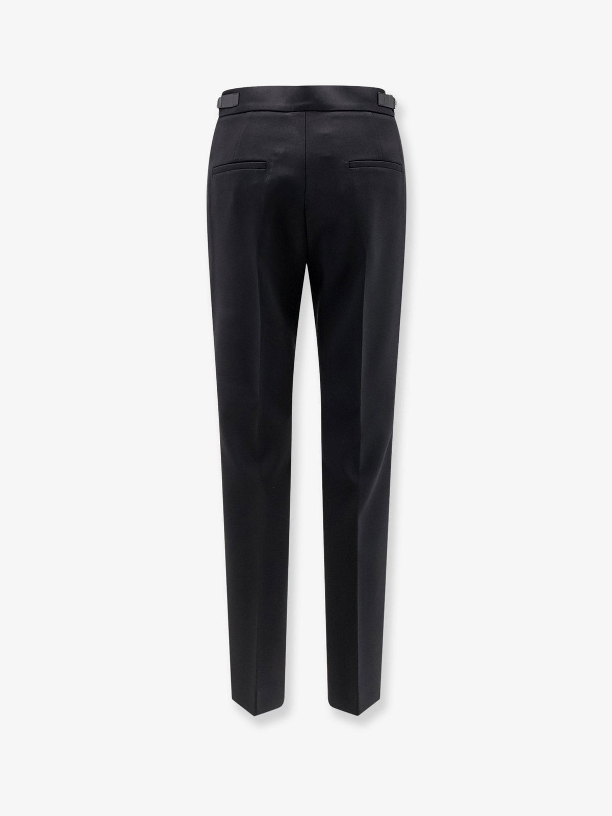 Max Mara Women's Mxmacino Stretch Virgin Wool Trousers Black, view 2